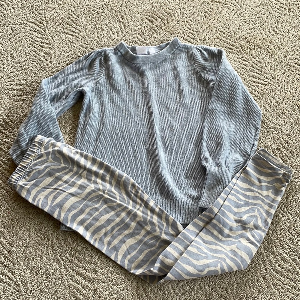 Light Blue Sweater Outfit